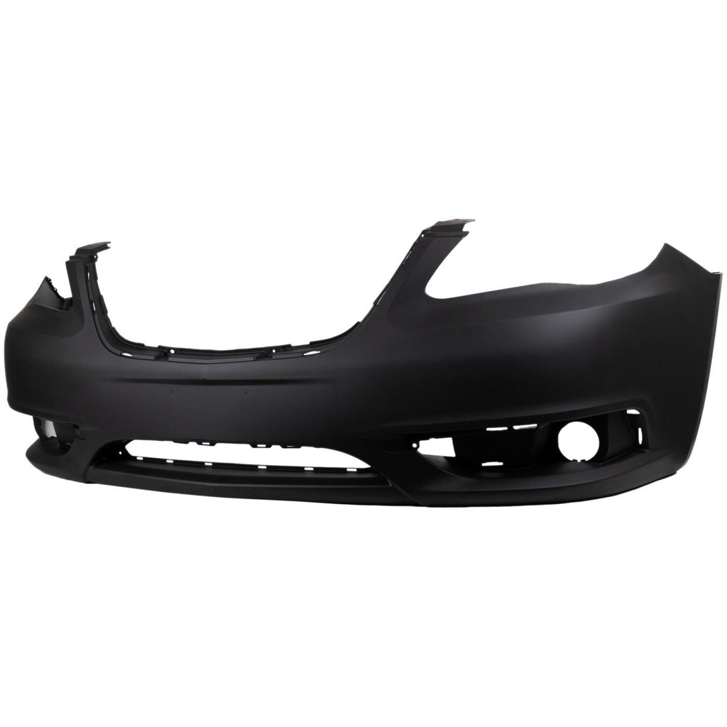 Front Bumper Cover For 2011-2014 Chrysler 200 w/ fog lamp holes Primed