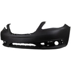 Front Bumper Cover For 2011-2014 Chrysler 200 w/ fog lamp holes Primed