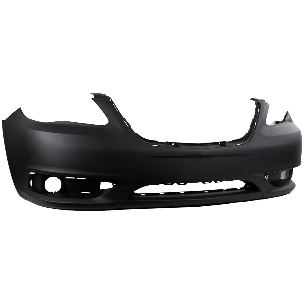 Front Bumper Cover For 2011-2014 Chrysler 200 w/ fog lamp holes Primed