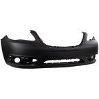 Front Bumper Cover For 2011-2014 Chrysler 200 w/ fog lamp holes Primed