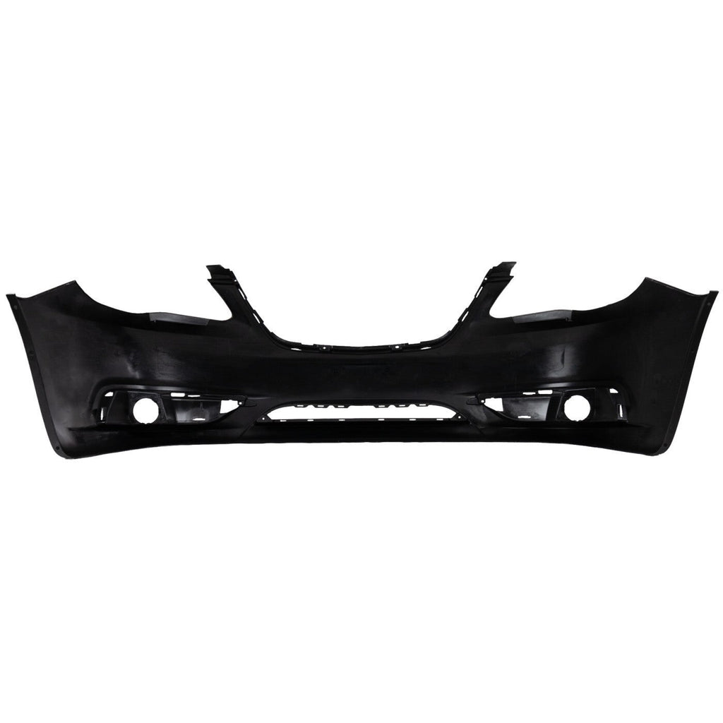 Front Bumper Cover For 2011-2014 Chrysler 200 w/ fog lamp holes Primed