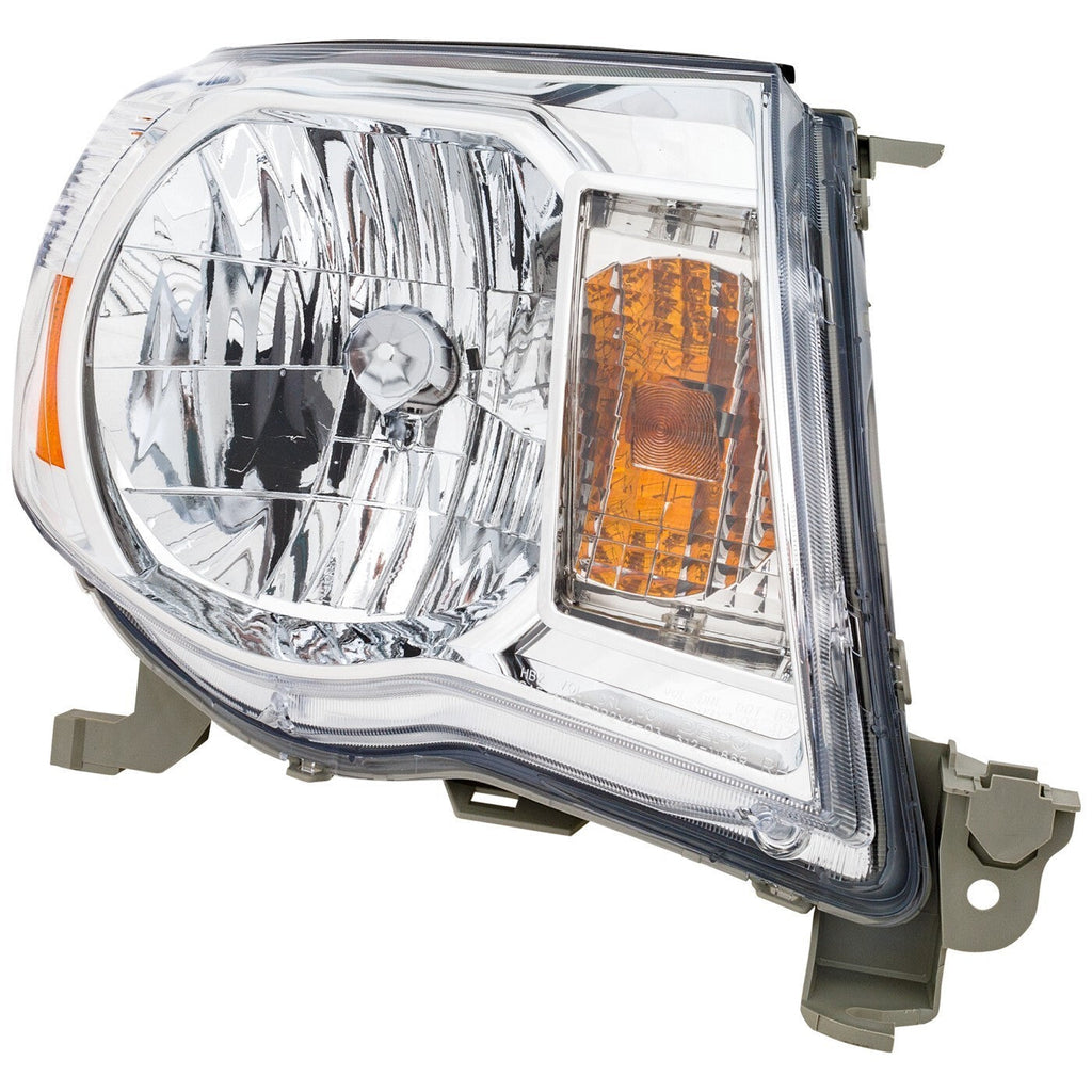 Headlight Set For 2005-2011 Toyota Tacoma Left and Right Halogen With Bulb 2Pc