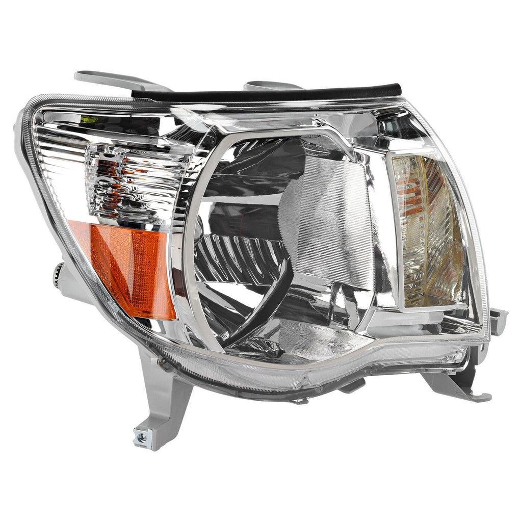 Headlight Set For 2005-2011 Toyota Tacoma Left and Right Halogen With Bulb 2Pc