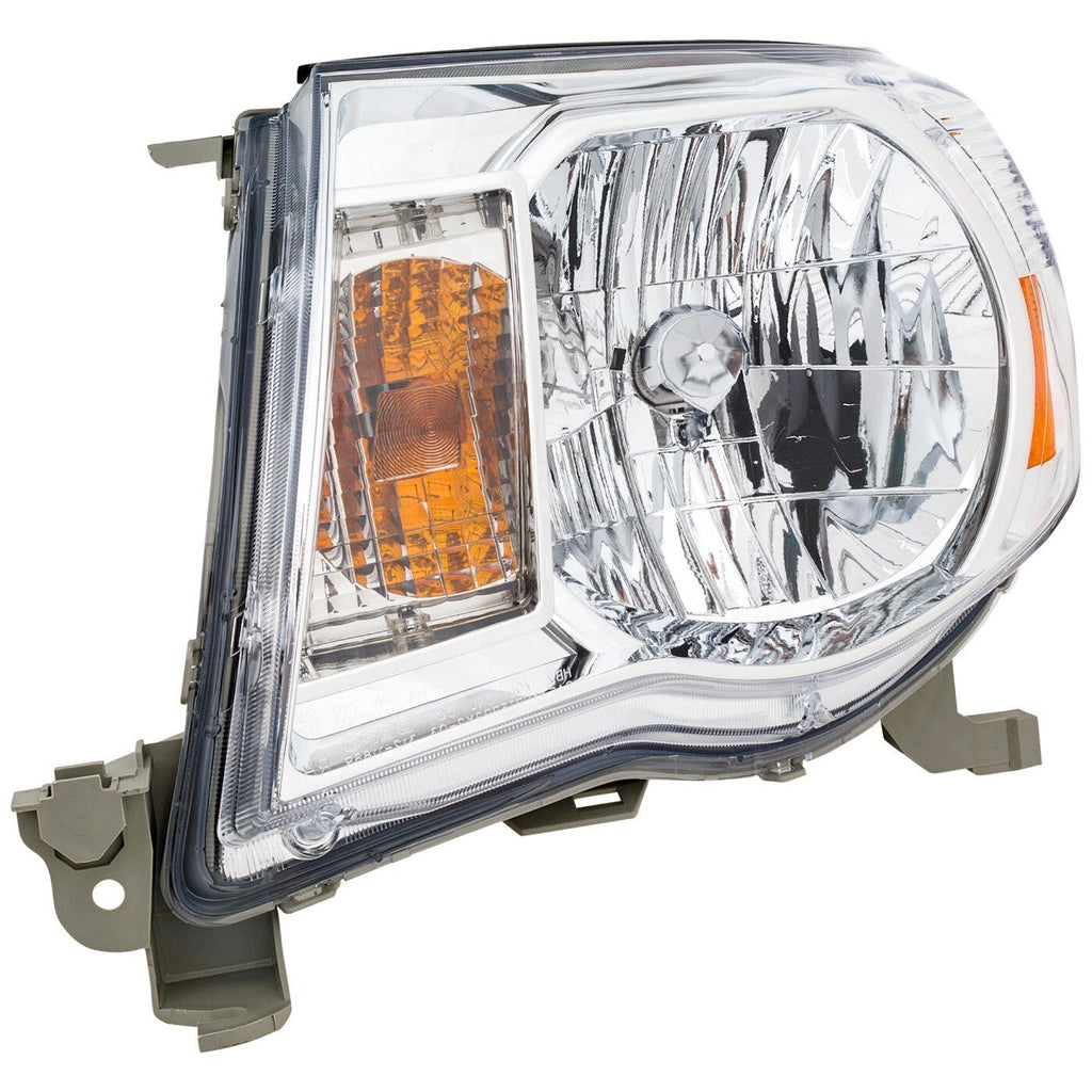 Headlight Set For 2005-2011 Toyota Tacoma Left and Right Halogen With Bulb 2Pc