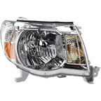 Headlight Set For 2005-2011 Toyota Tacoma Left and Right Halogen With Bulb 2Pc