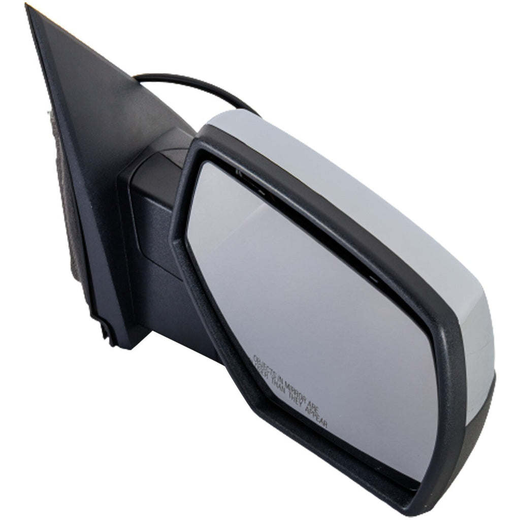 Mirror For 2014-2018 Chevy Silverado 1500 Right Side Chrome Manual Fold Heated