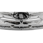 Grille Assembly Kit Chrome Includes Front Bumper For 2011-2013 Hyundai Sonata