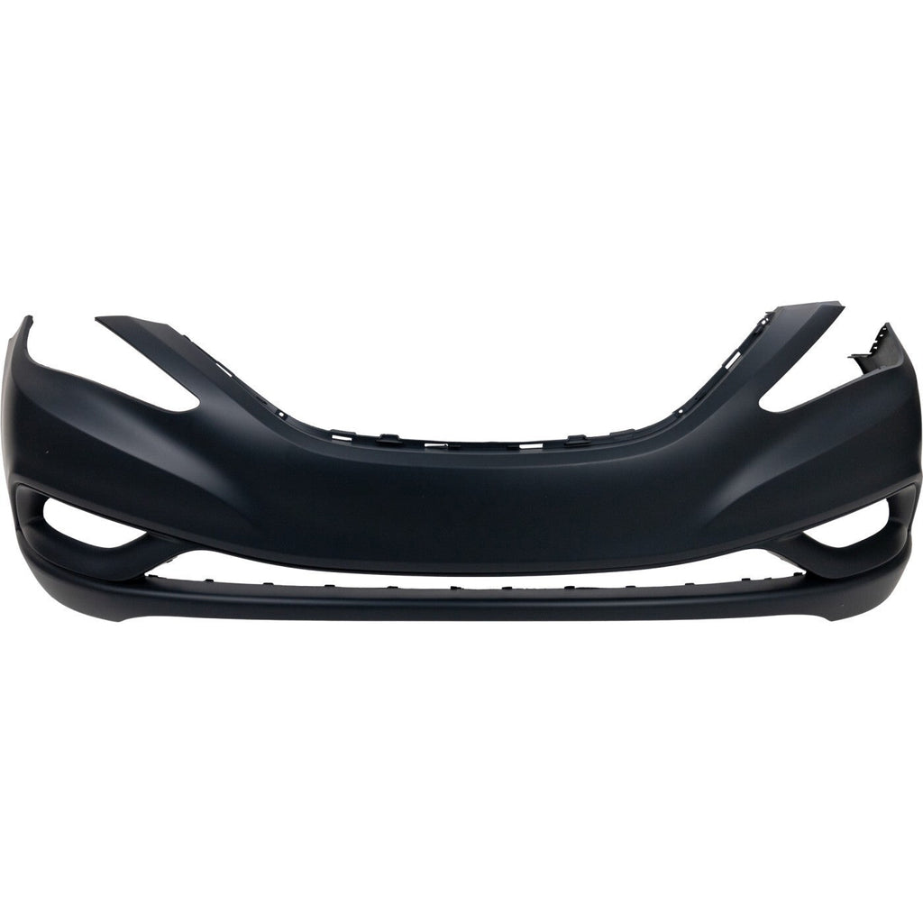 Grille Assembly Kit Chrome Includes Front Bumper For 2011-2013 Hyundai Sonata