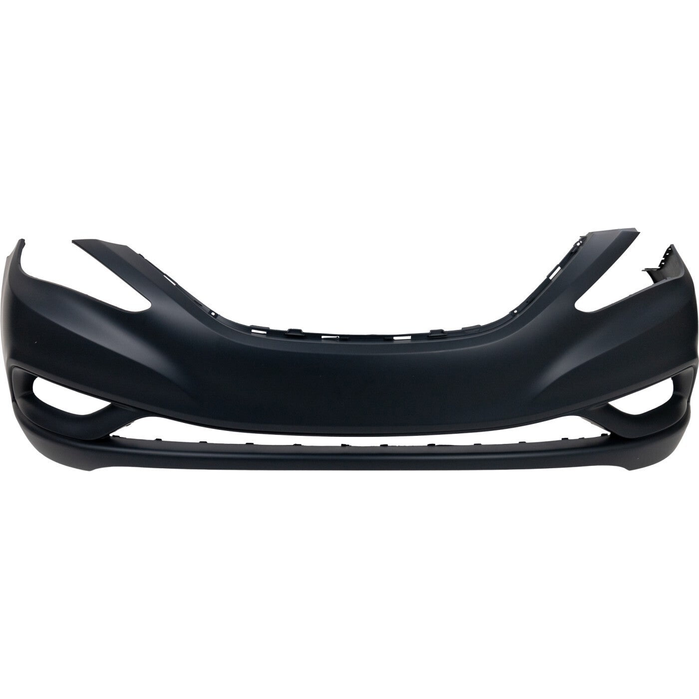Grille Assembly Kit Chrome Includes Front Bumper For 2011-2013 Hyundai Sonata