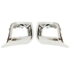 Fog Light Trim Set For 2006-2009 Chevrolet Trailblazer Left and Right Chrome 2Pc