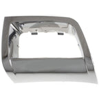 Fog Light Trim Set For 2006-2009 Chevrolet Trailblazer Left and Right Chrome 2Pc