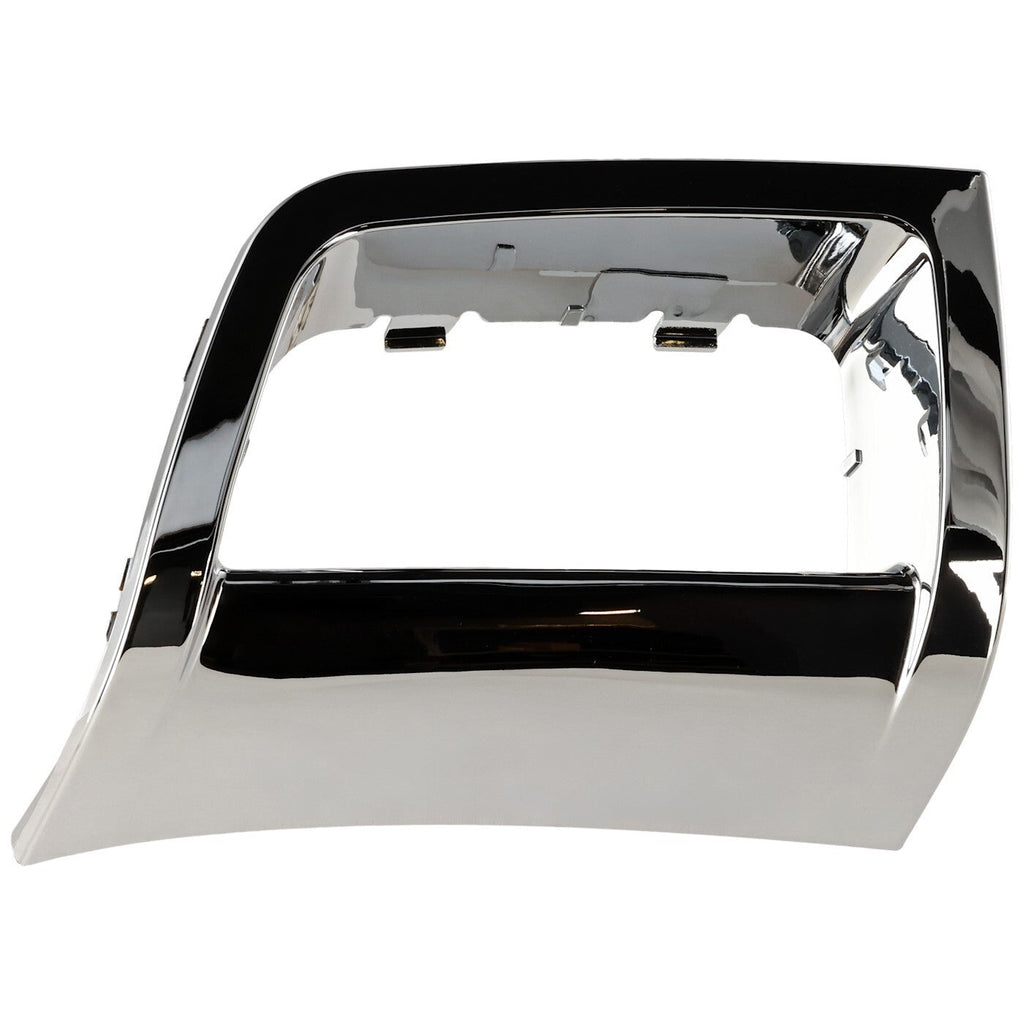 Fog Light Trim Set For 2006-2009 Chevrolet Trailblazer Left and Right Chrome 2Pc