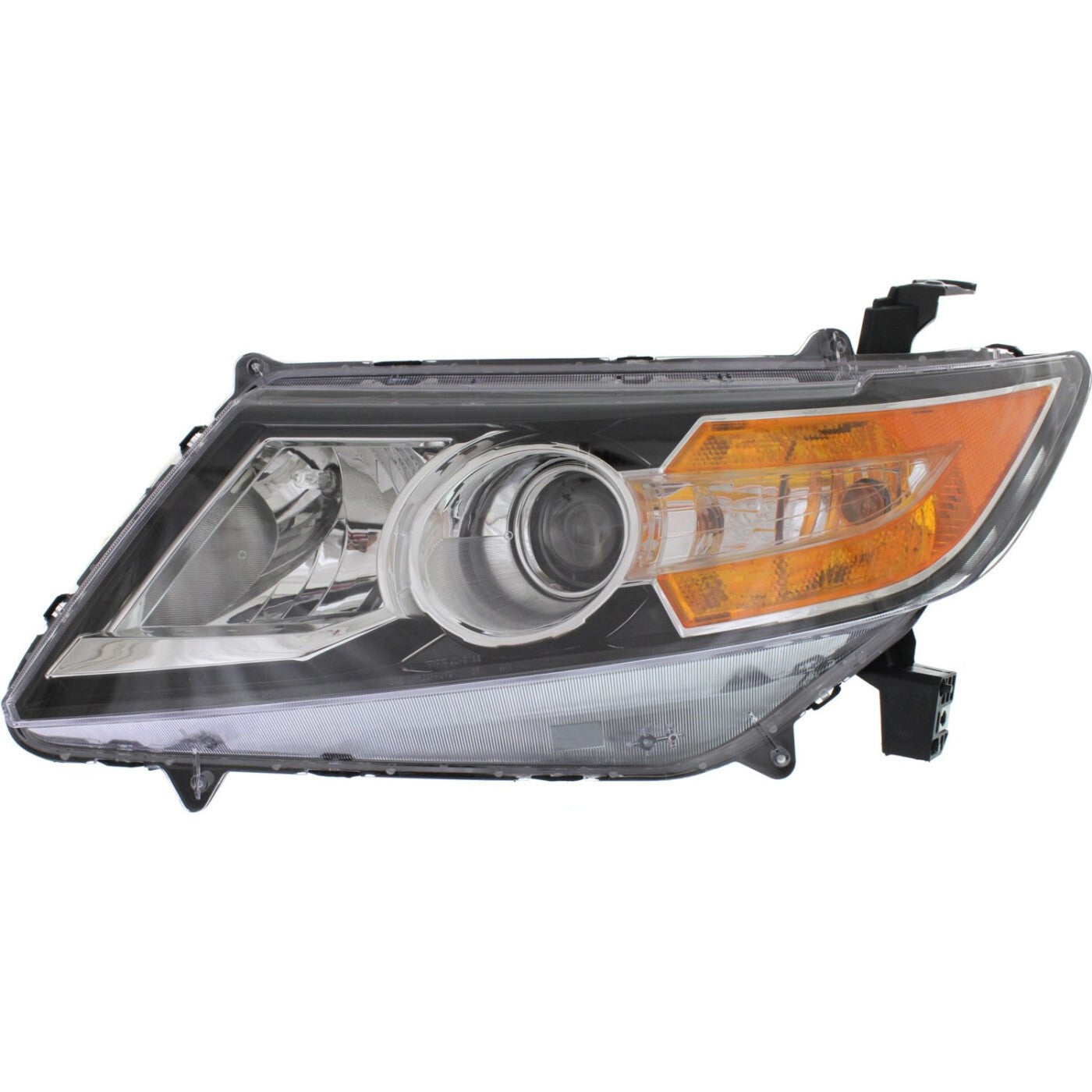 Driver and Passenger Side Headlights For Honda Odyssey 2014-2017 Halogen w Bulbs