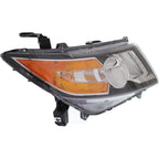 Driver and Passenger Side Headlights For Honda Odyssey 2014-2017 Halogen w Bulbs
