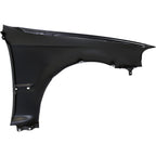 Front Driver Fender For 1999-2000 Honda Civic Primed Steel with Molding Holes