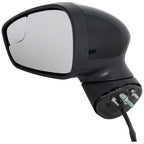 Power Mirror For 2011-2018 Ford Fiesta Left Side Manual Fold Paintable