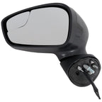 Power Mirror For 2011-2018 Ford Fiesta Left Side Manual Fold Paintable