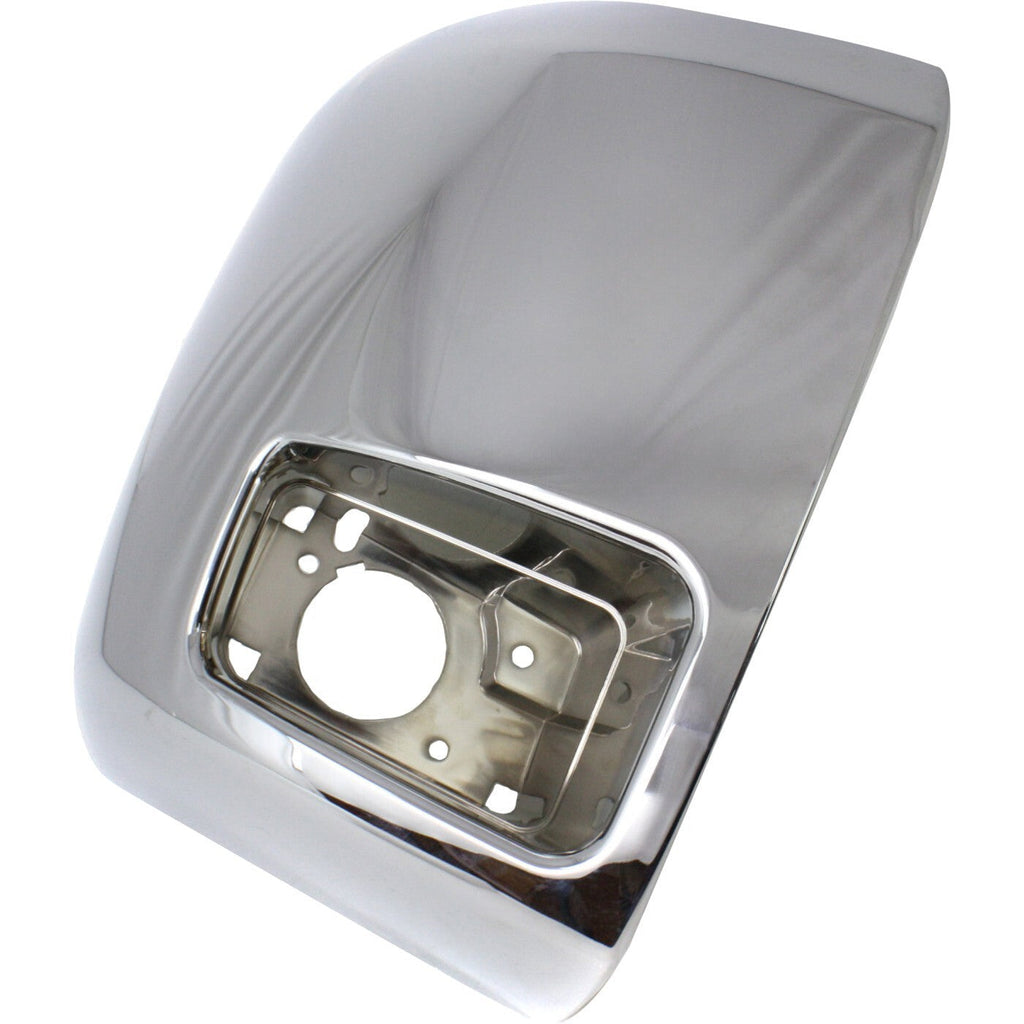 Bumper End Cap For 07-12 Chevrolet Silverado 2500 HD 3500 HD Front Right Chrome