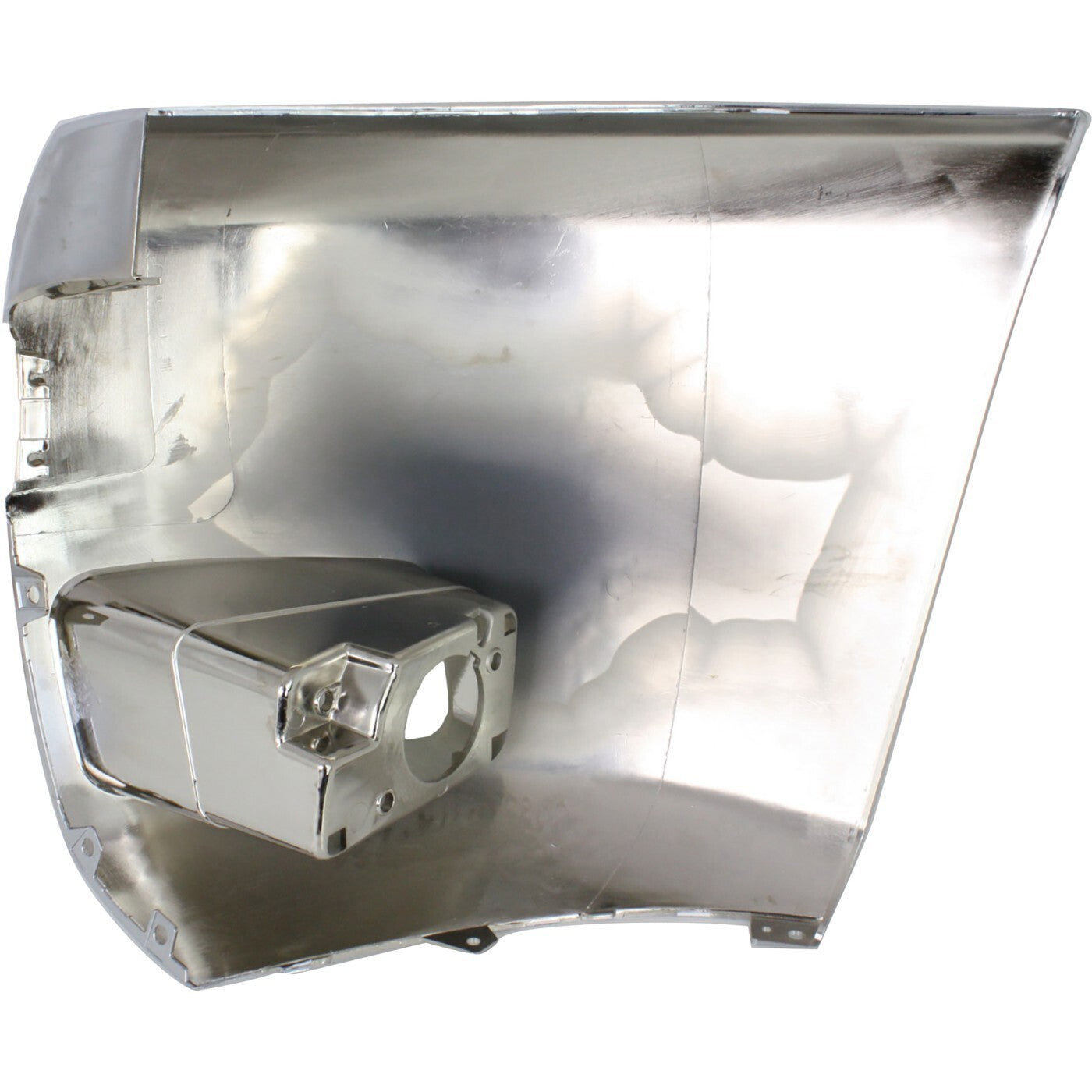 Bumper End Cap For 07-12 Chevrolet Silverado 2500 HD 3500 HD Front Right Chrome