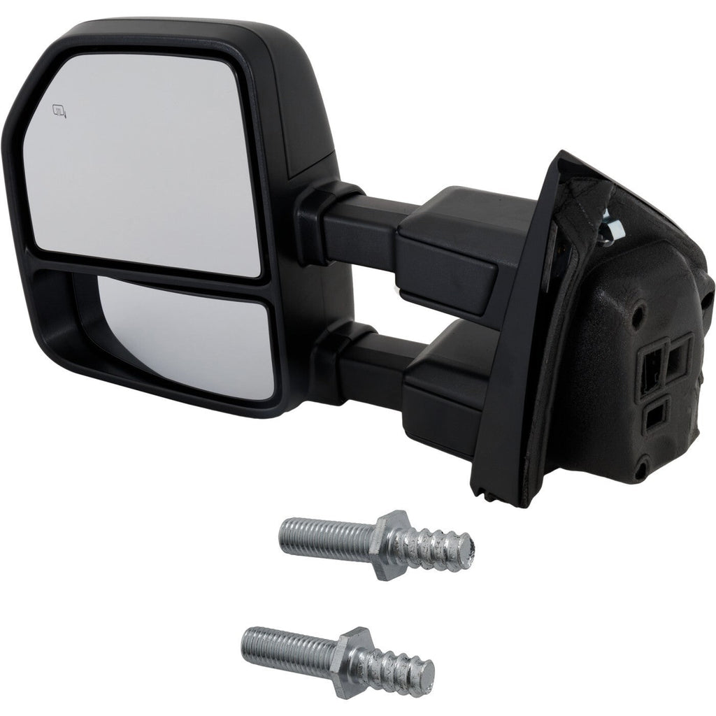 Driver Heated Mirror For 2017-2022 Ford F-250 F-350 Super Duty Textured Towing
