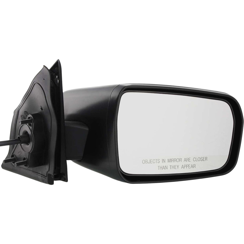 Power Mirror For 2004-2012 Mitsubishi Galant Passenger Side Textured Black