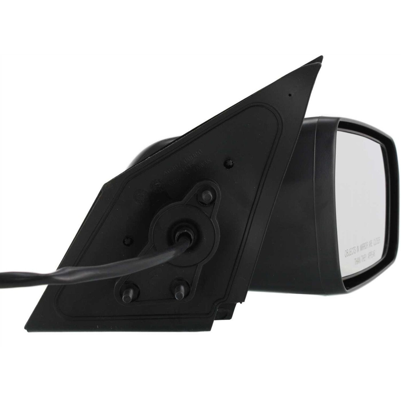 Power Mirror For 2004-2012 Mitsubishi Galant Passenger Side Textured Black