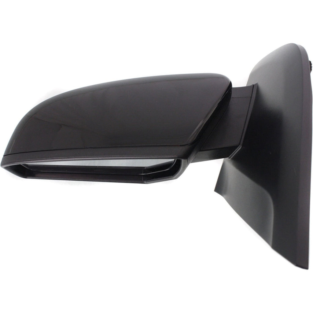 Black Power Side View Door Mirror Driver Left Side For 2007-2012 Nissan Sentra