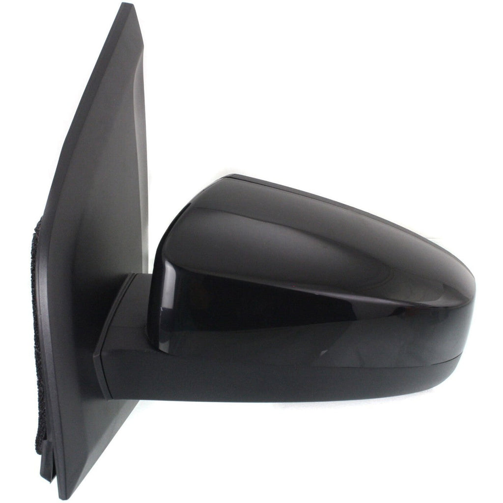 Black Power Side View Door Mirror Driver Left Side For 2007-2012 Nissan Sentra