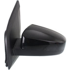 Black Power Side View Door Mirror Driver Left Side For 2007-2012 Nissan Sentra