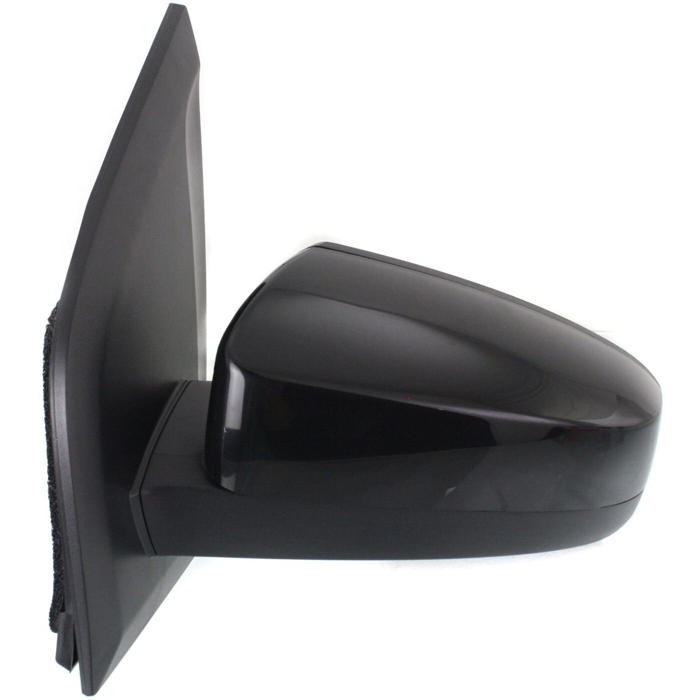 Black Power Side View Door Mirror Driver Left Side For 2007-2012 Nissan Sentra