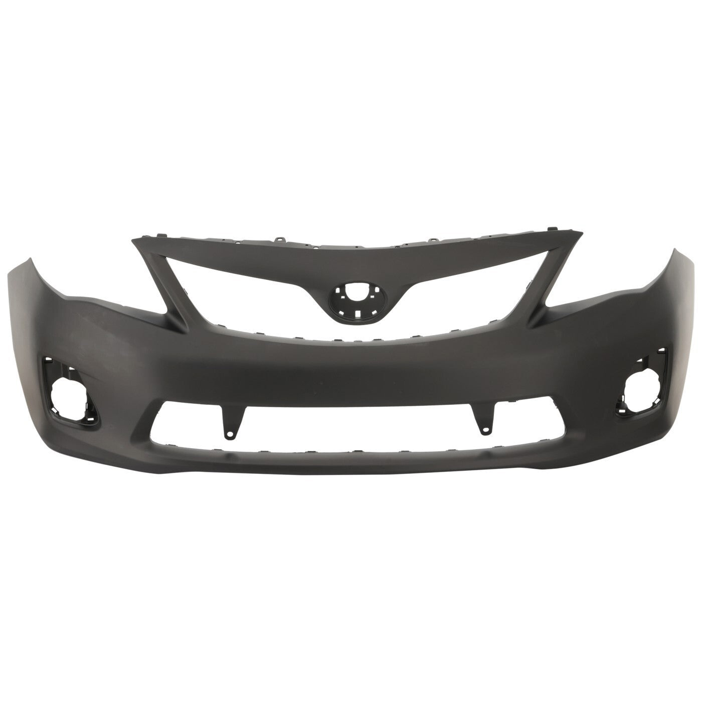 Front Bumper Kit with 2 Grilles For 2011-2013 Toyota Corolla Base CE Models