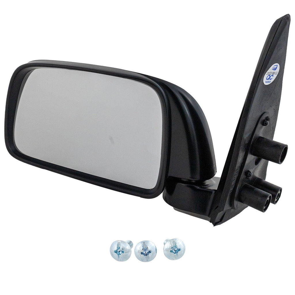 Mirror Left Side For 1995-2000 Toyota Tacoma Manual Adjust 9x5-inch Housing