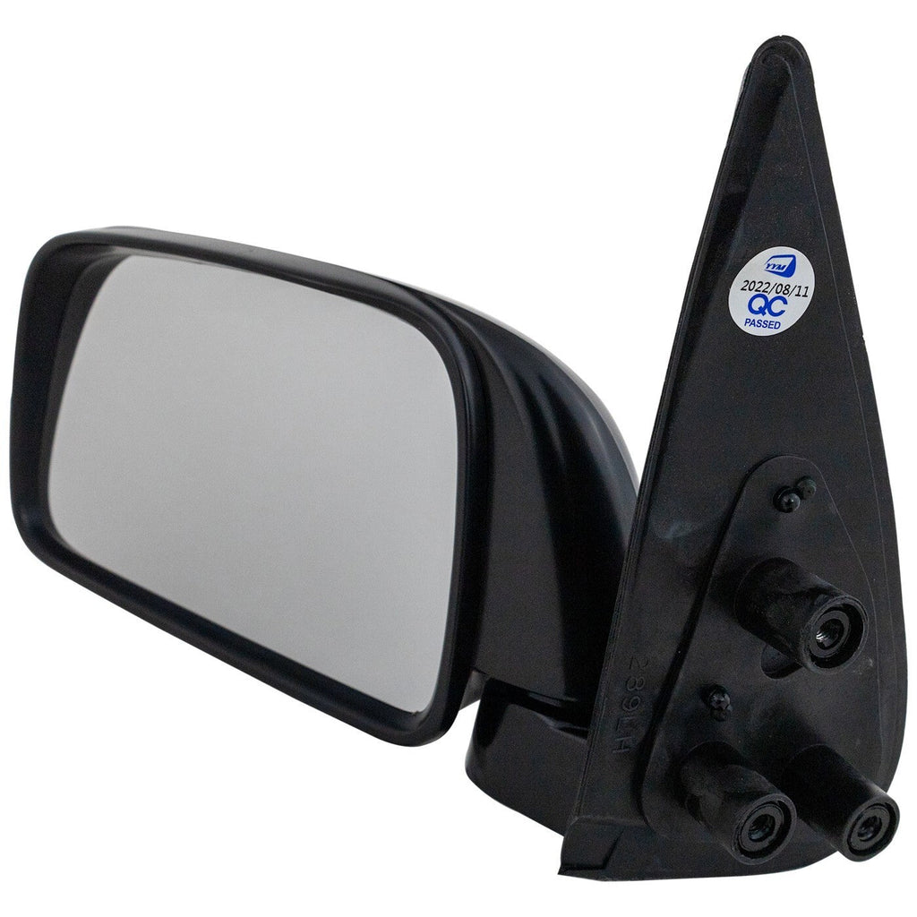 Mirror Left Side For 1995-2000 Toyota Tacoma Manual Adjust 9x5-inch Housing