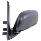 Mirror Left Side For 1995-2000 Toyota Tacoma Manual Adjust 9x5-inch Housing