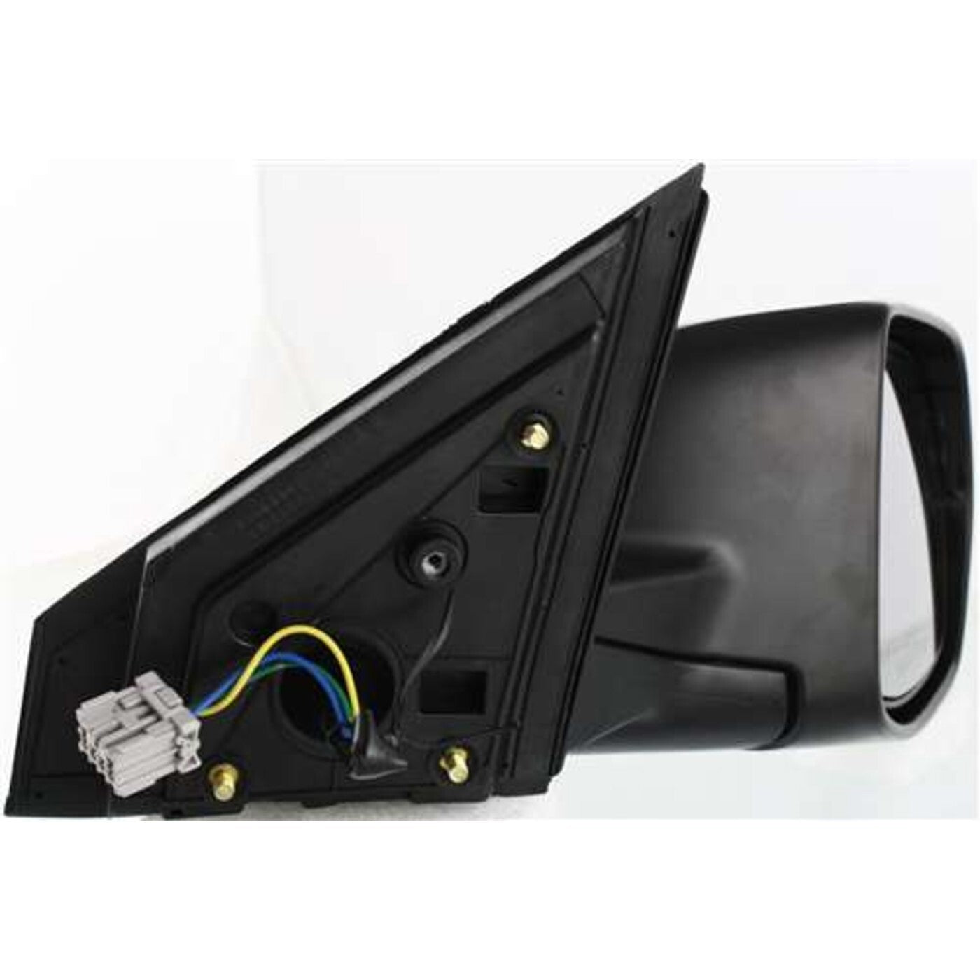 Mirror For 2007-2011 Honda CR-V Textured Black Power Glass Passenger Side