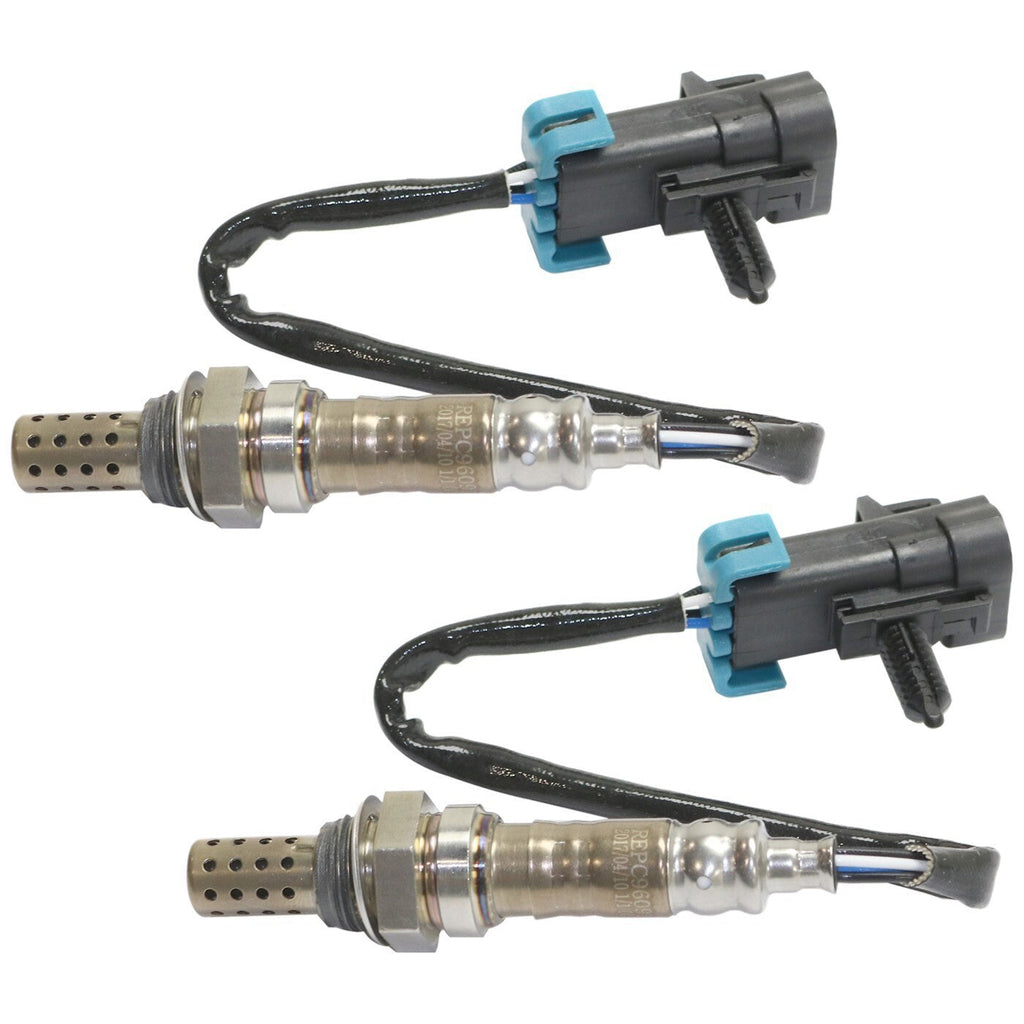 O2 Oxygen Sensors Set of 2  Driver Left Side Downstream & Upstream for Chevy Pai