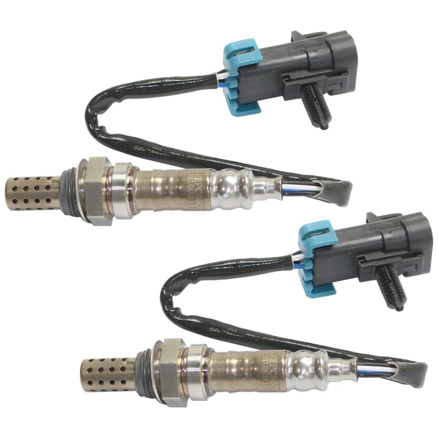 O2 Oxygen Sensors Set of 2  Driver Left Side Downstream & Upstream for Chevy Pai
