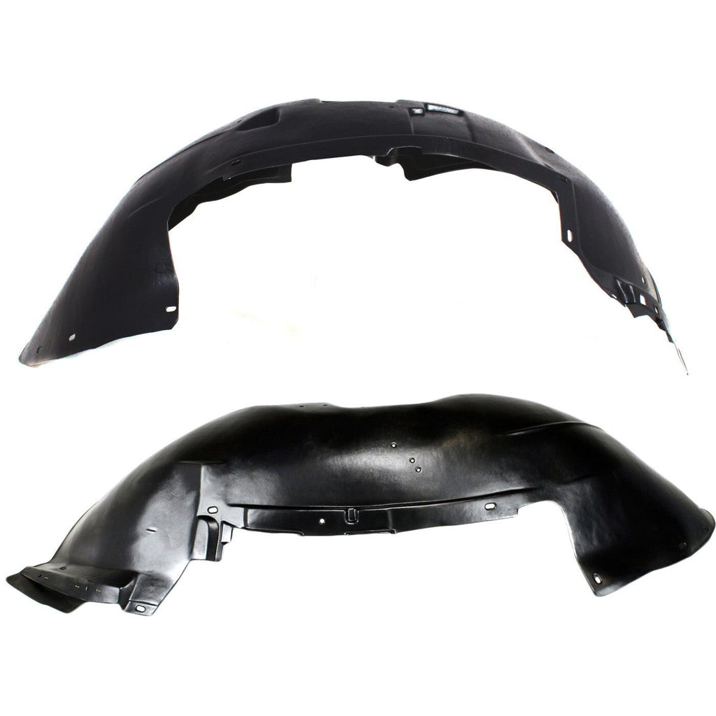 Splash Shield For 2001-2007 Chevrolet Silverado 2500 HD Front LH & RH Set of 2