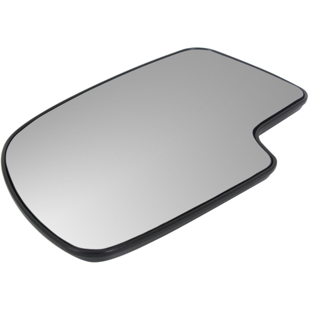 Driver Mirror Glass For 1999-06 Chevy Silverado 1500 Sierra 1500 With Back Plate