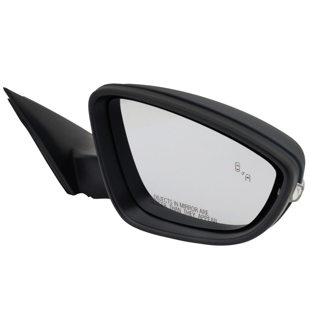 Mirror For 2016-2020 Volkswagen Passat RH Power Heated Paintable w/ Signal Light
