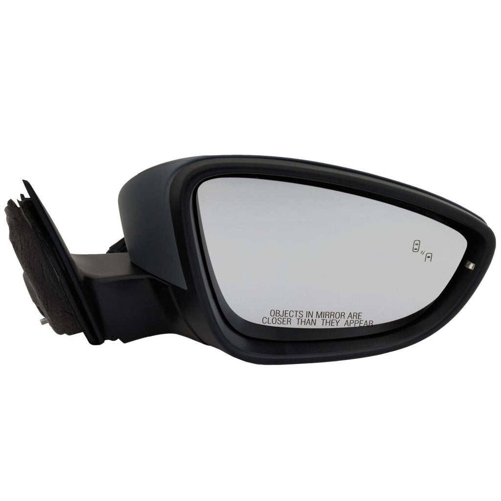 Mirror For 2016-2020 Volkswagen Passat RH Power Heated Paintable w/ Signal Light
