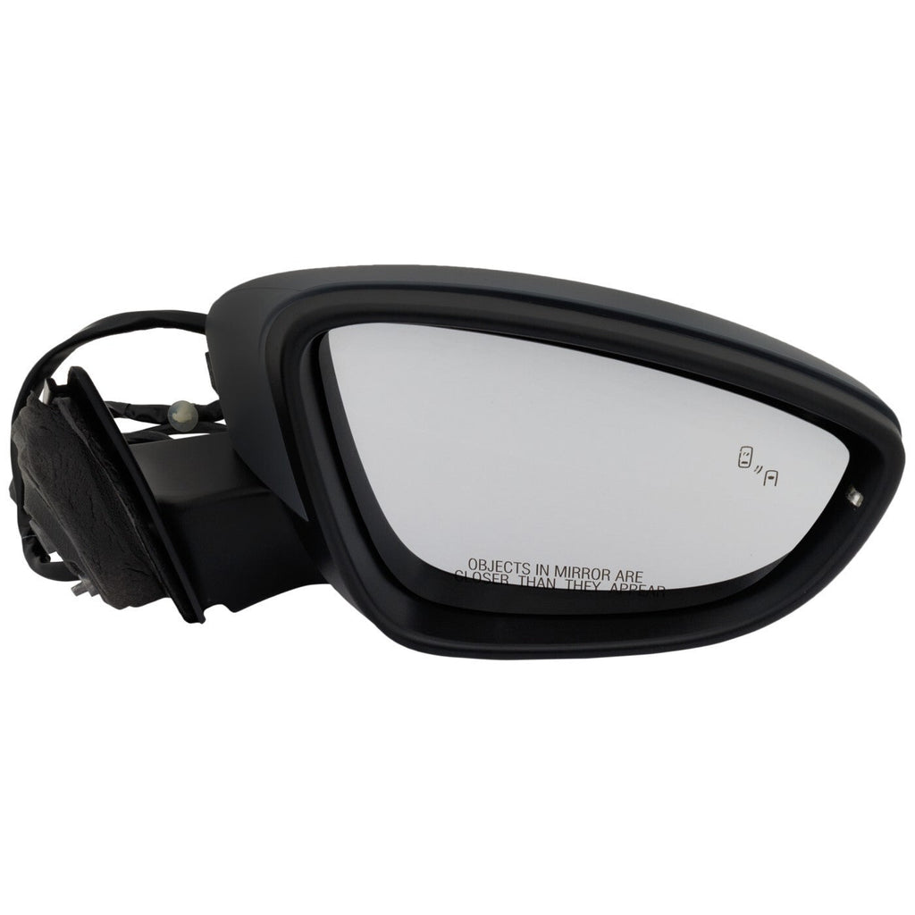 Mirror For 2016-2020 Volkswagen Passat RH Power Heated Paintable w/ Signal Light