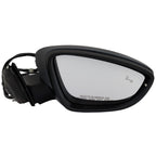 Mirror For 2016-2020 Volkswagen Passat RH Power Heated Paintable w/ Signal Light