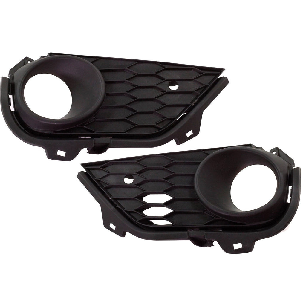 Fog Light Trim Set For 2019-2022 Honda Pilot Front Driver LH Passenger RH Side