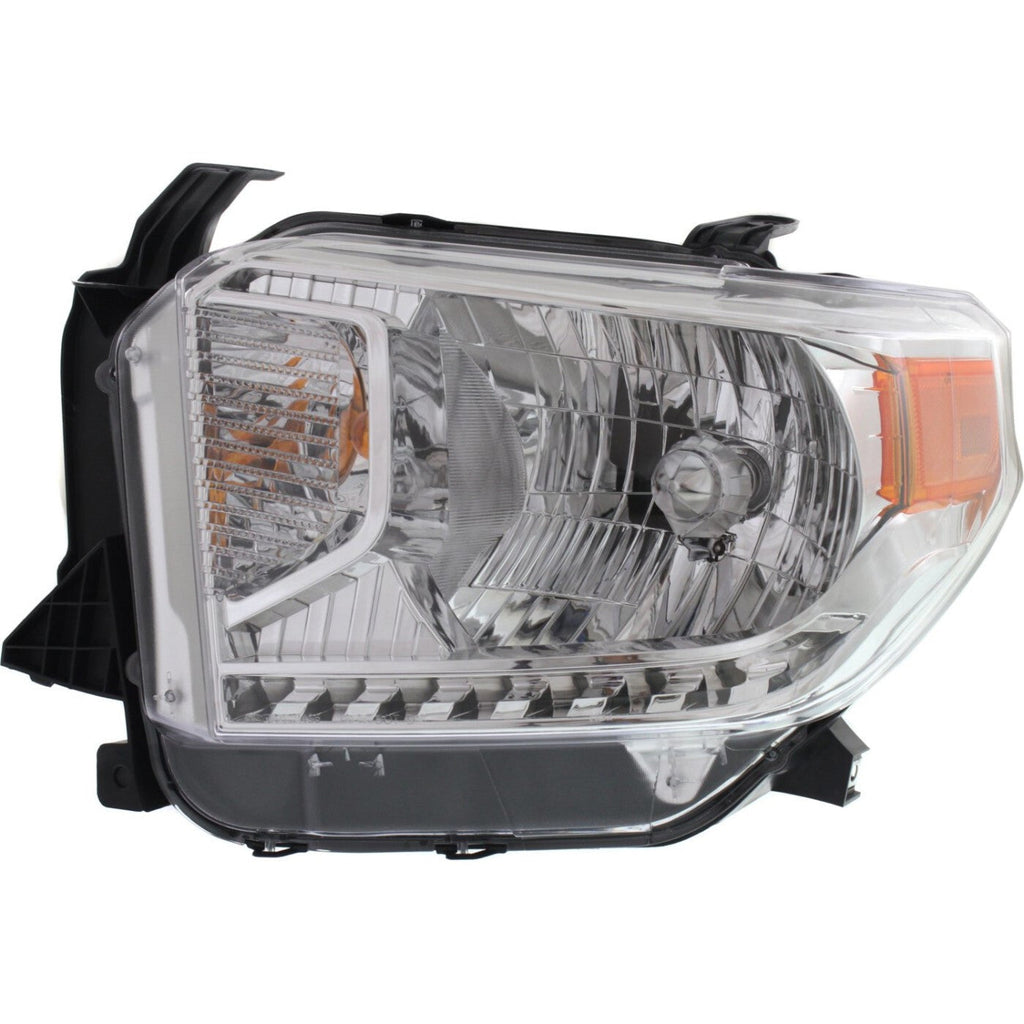 Headlight Set For 2014-2017 Toyota Tundra Left and Right With Level Adjuster 2Pc