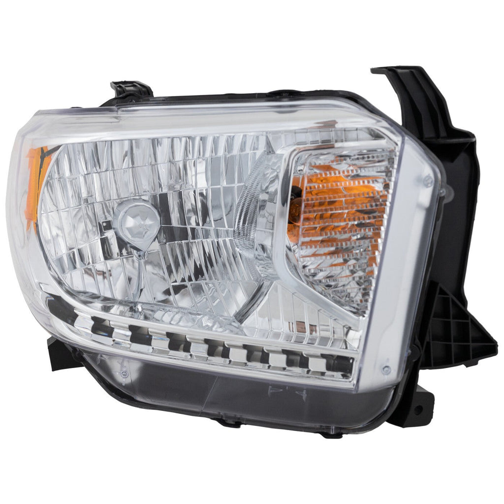 Headlight Set For 2014-2017 Toyota Tundra Left and Right With Level Adjuster 2Pc