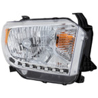 Headlight Set For 2014-2017 Toyota Tundra Left and Right With Level Adjuster 2Pc