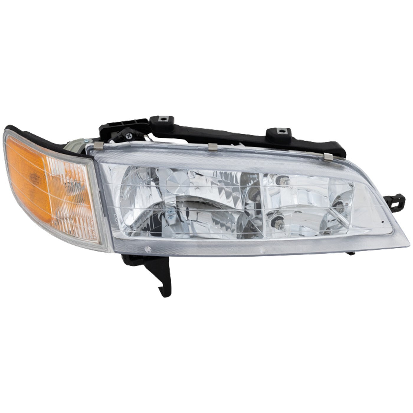 Left Right Headlights For Honda Accord 1994-1997 Halogen w/ Bulbs w/ Corner Lamp