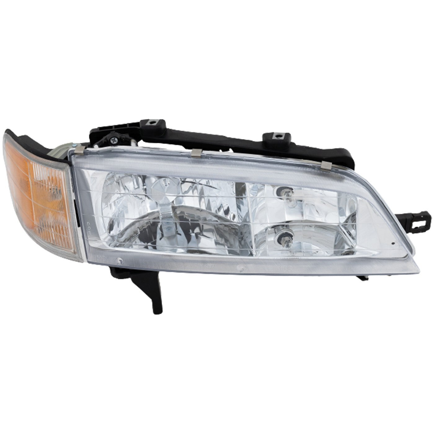 Left Right Headlights For Honda Accord 1994-1997 Halogen w/ Bulbs w/ Corner Lamp