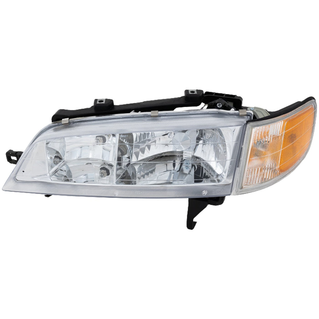 Left Right Headlights For Honda Accord 1994-1997 Halogen w/ Bulbs w/ Corner Lamp